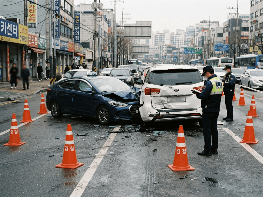 (특가법위반(도주치상·위험운전치상)·도로교통법위반(음주·무면허·사고후미조치) ) 무면허 혈중알코올 0.141% 후진 추돌 후 도주, 동종전과 수회에도 집행유예로 끝난 사례
