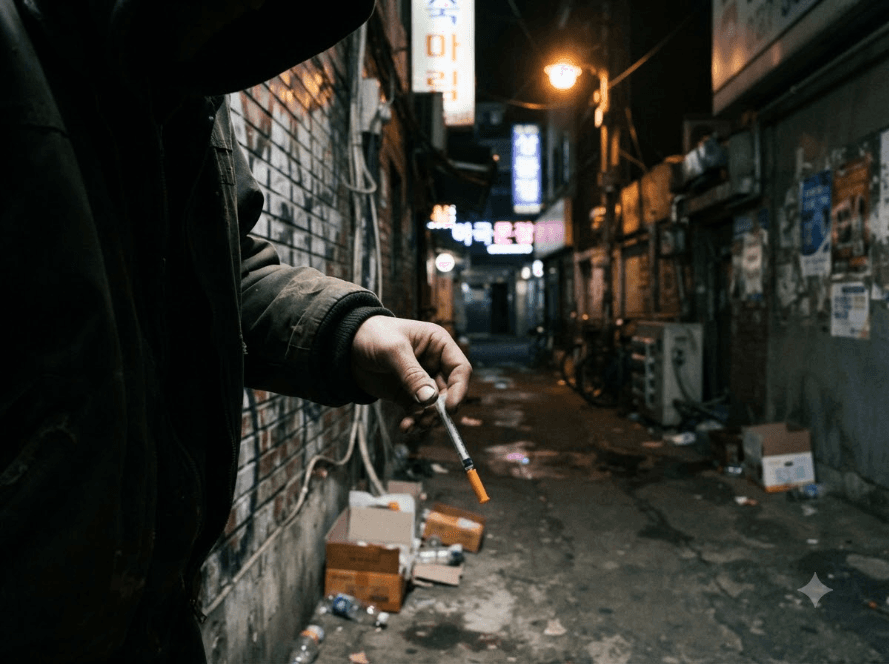 (마약류관리법위반(향정)) 한국 거주 외국인 필로폰 3회 구매·투약 기소, 집행유예로 법정구속 위기 면한 사례